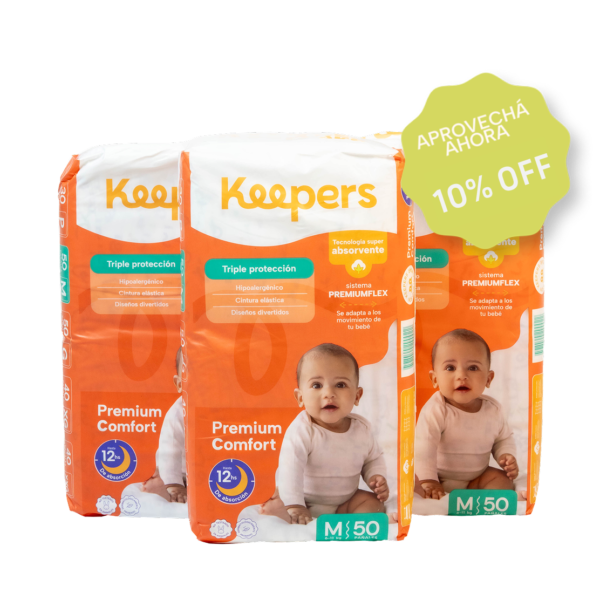 Combo de 150 pañales Talle M