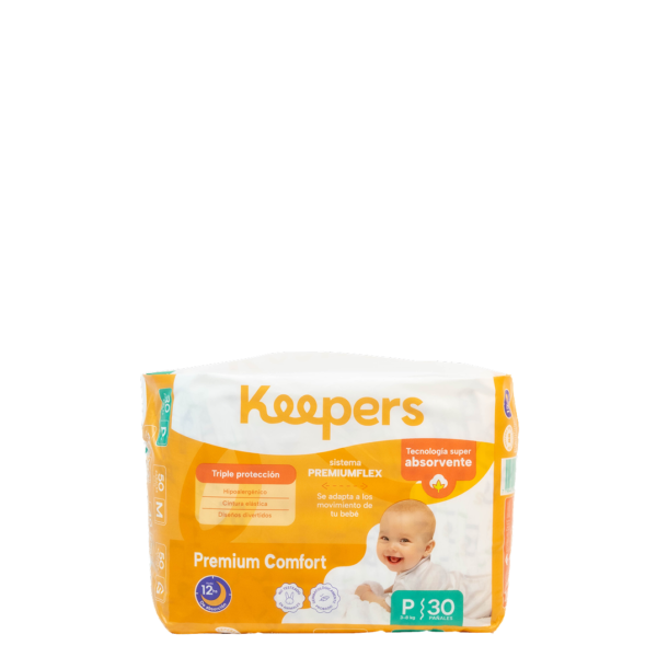30 pañales Talle P